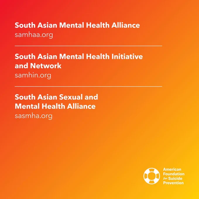 South Asian Mental Health Alliance, s a m h a a dot org. South Asian Mental Health Initiative and Network, s a m h i n dot org. South Asian Sexual and Mental Health Alliance, s a s m h a dot org.