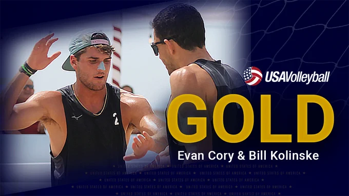 Evan Cory and Bill Kolinske won gold in La Paz