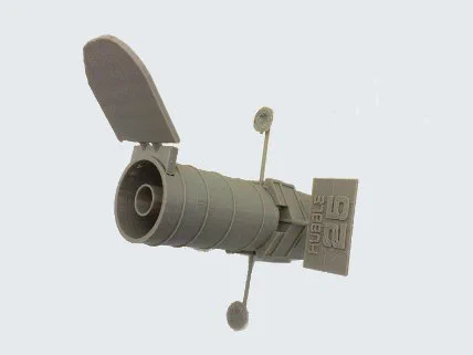 3D printed model of the Hubble Space Telescope