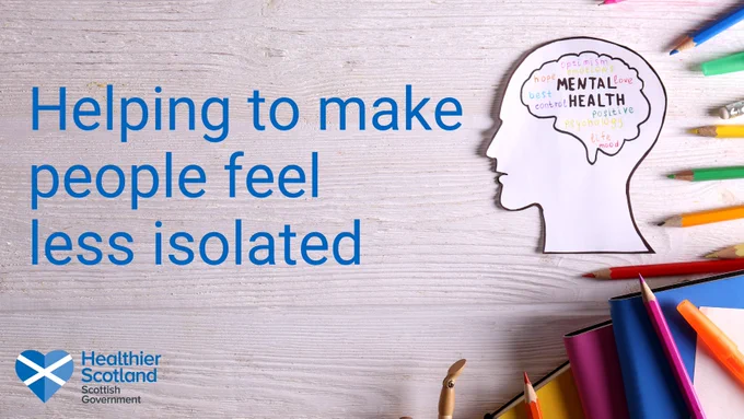 Helping to make people feel
less isolated 