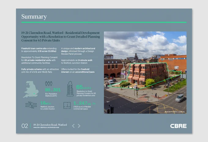 Clarendon Rd, Watford - CBRE x Armstrong Design