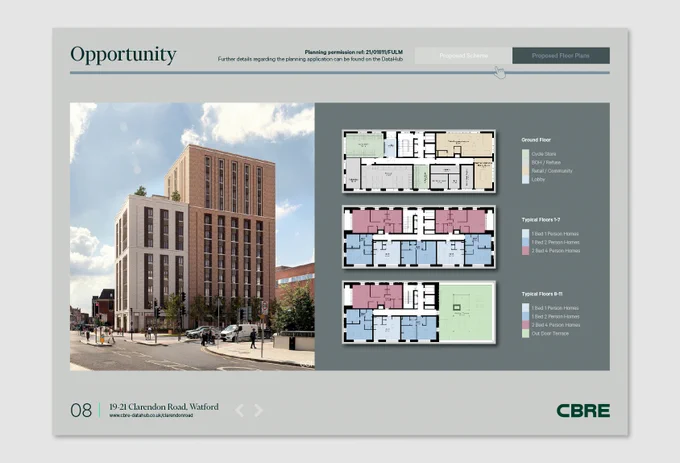 Clarendon Rd, Watford - CBRE x Armstrong Design