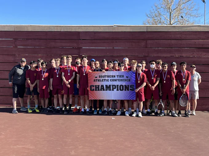 Ithaca Boys Boys Tennis Champs