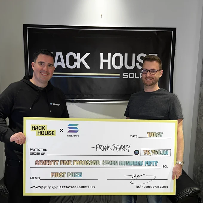 Solana Hack House Los Angeles Winners