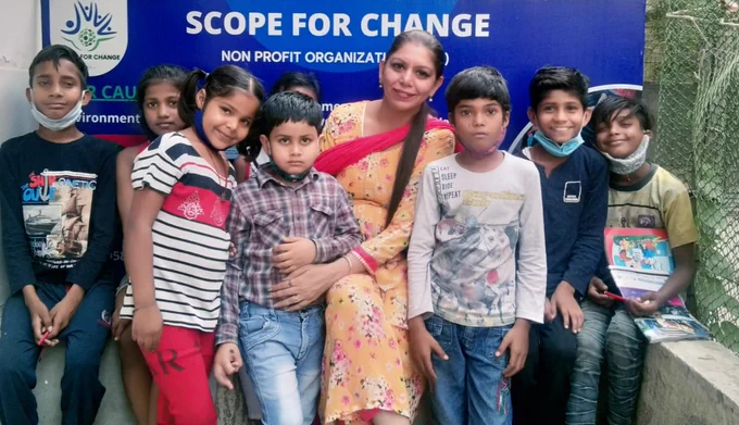 𝐖𝐞 𝐛𝐞𝐥𝐢𝐞𝐯𝐞 𝐢𝐧 𝐡𝐞𝐥𝐩𝐢𝐧𝐠 𝐢𝐧𝐝𝐢𝐯𝐢𝐝𝐮𝐚𝐥𝐬 𝐭𝐨 𝐠𝐫𝐨𝐰 𝐛𝐲 𝐥𝐞𝐚𝐫𝐧𝐢𝐧𝐠 𝐬𝐨𝐦𝐞𝐭𝐡𝐢𝐧𝐠 𝐝𝐚𝐢𝐥𝐲.

On 𝐖𝐨𝐫𝐥𝐝 𝐇𝐲𝐠𝐢𝐞𝐧𝐞 𝐃𝐚𝐲 we taught our learning center students about 𝑻𝒐𝒊𝒍𝒆𝒕 𝑯𝒚𝒈𝒊𝒆𝒏𝒆 good habits:

1. Close the door.
2. Avoid pee splash.
3. Clean the toilet seat if necessary.
4. Don't forget to flush.
5. Cover the toilet seat after cleaning.
6. Wash your hands properly.

As learning is undoubtedly the most fundamental requirement for growth, we request your 𝐬𝐮𝐩𝐩𝐨𝐫𝐭 towards this initiative to deliver 𝐤𝐧𝐨𝐰𝐥𝐞𝐝𝐠𝐞 to these children through our 𝐨𝐫𝐠𝐚𝐧𝐢𝐬𝐚𝐭𝐢𝐨𝐧.
Please come forward and support Scope For Change.

𝐃𝐨𝐧𝐚𝐭𝐞 𝐧𝐨𝐰. https://fundraisers.giveindia.org/fundraisers/shiksha-ki-sidi-bzz0bqivp

Thanks
Preeti Bedi
