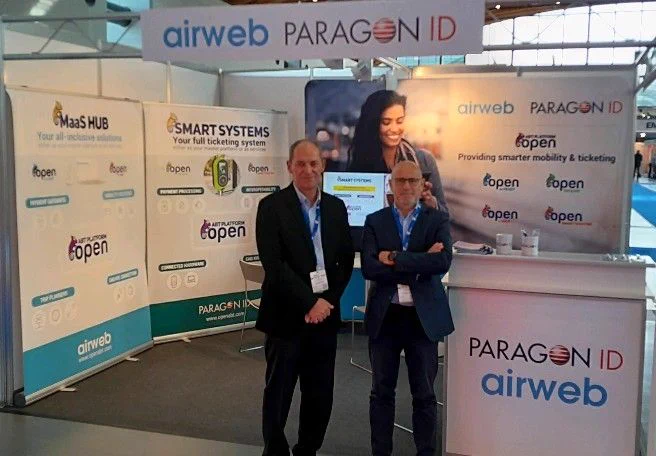 Airweb and Paragon ID at the IT Trans 2022 event 