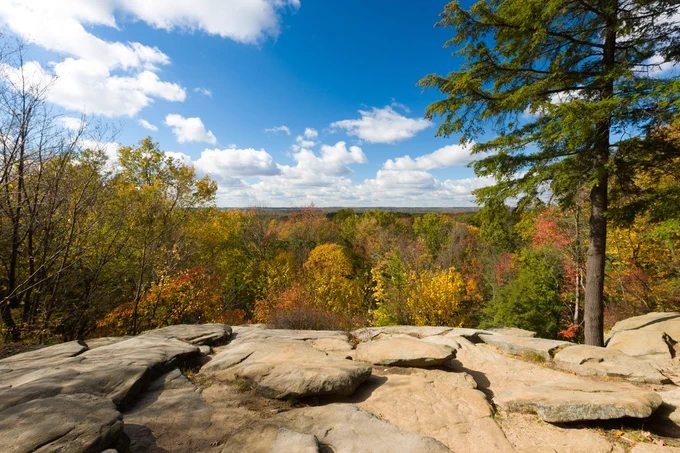 Cuyahoga Valley National Park - The Ledges Overlook