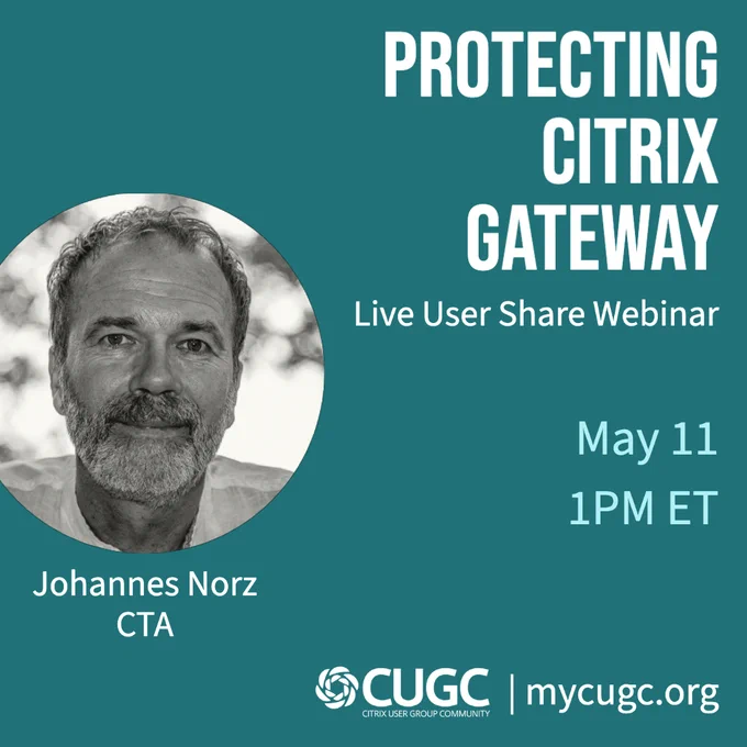 CUGC webinar - May 11