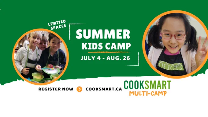 COOKSMART Multi-Camp Kids Summer Camp 