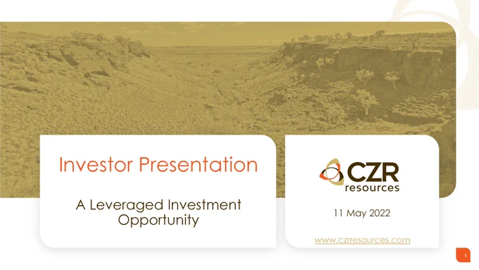 CZR Investor Presentation
