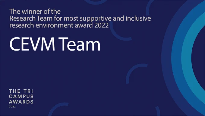 CEVM Team - Winners Tri Campus Awards 2022