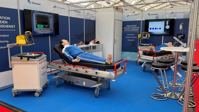 #3BScientific at #RETTmobil 2022 with the newest #ALS manikin Atlas