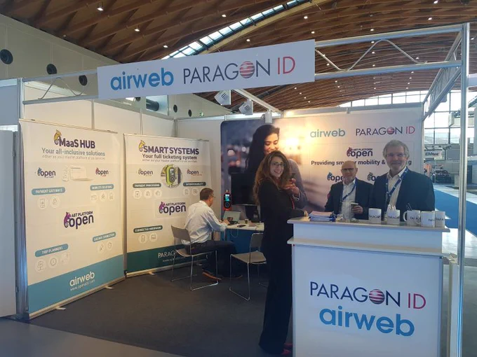 Airweb and Paragon ID teams at IT Trans 2022