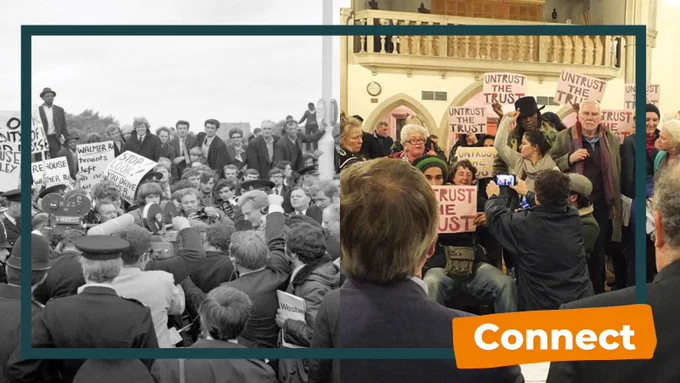 Image of Westway Campaigning from 1970 & 2015.


From the Hippodrome protests of the 1830s, to present day campaigns to save the Wornington trees, come along to revisit the history of social justice campaigns that have helped to form the unique character of North Kensington.

Local community members Tom Vague, Toby Laurent Belson and Edward Daffarn will host a talk and slideshow, that will remember the multitude of movements and protests from the 1800s to today that help tell the story of who we really are.