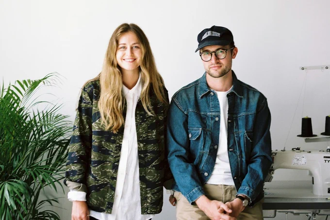 Paynter co-founders Becky and Huw.