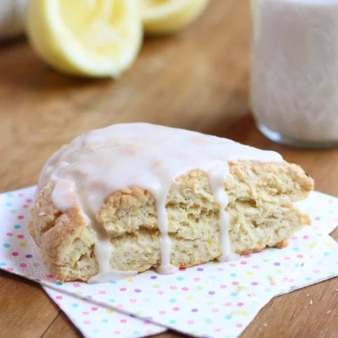 Made with minimal ingredients and infused with lemon zest, this is a delicious and easy breakfast or afternoon tea treat!