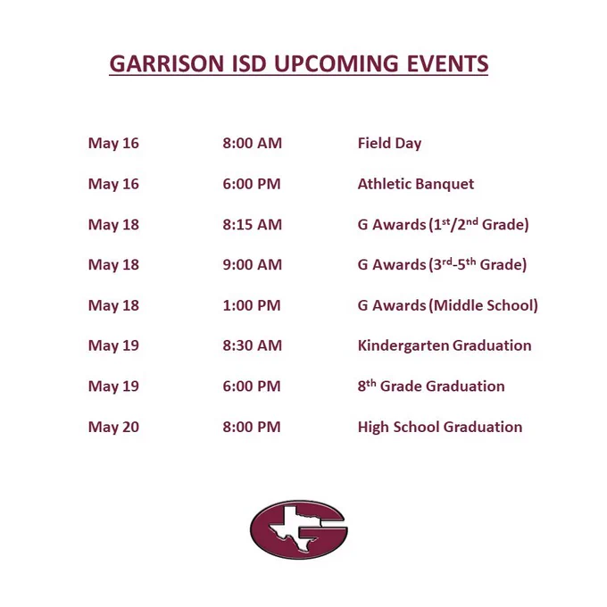 Upcoming Events