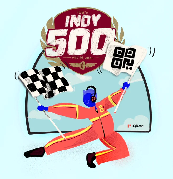 Indy500 uQR.me 

