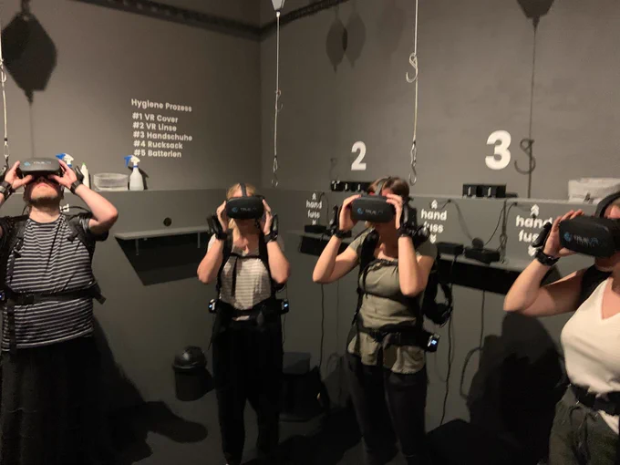 Getting ready for the virtual reality adventure