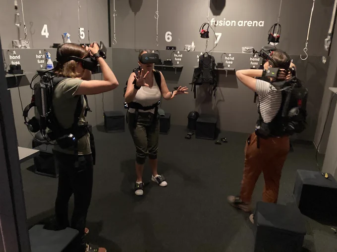 Getting ready for the virtual reality adventure