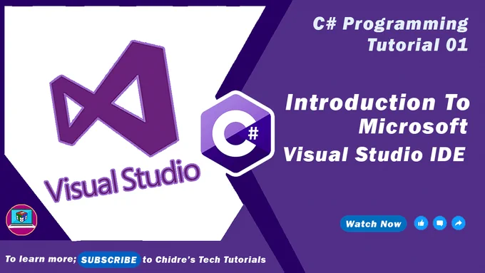 Let's understand What is Microsoft Visual Studio and understand Visual Studio IDE User Interface.