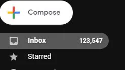 inbox number 123,547