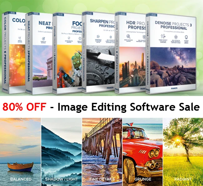 80% Off - FRANZIS Photo Editing Software