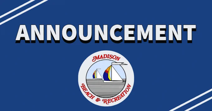 Beach and Recreation Announcement