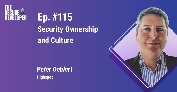 The Secure Devloper branded image illustrate episode 115
