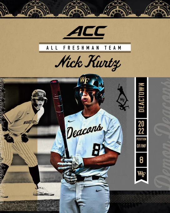Nick Kurtz, All-Freshman Team