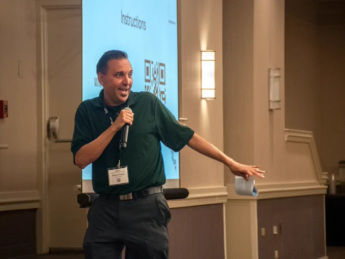 Labor Compliance Analyst presenting at the LCPtracker seminar in Denver.