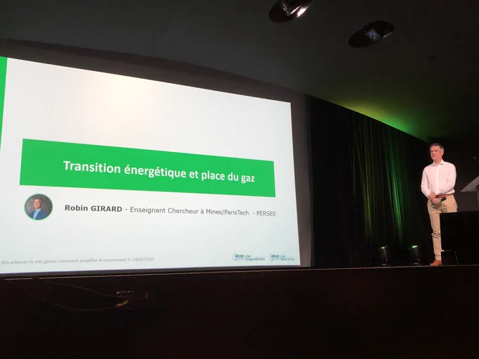 Robin Girard (Mines) présente le contexte