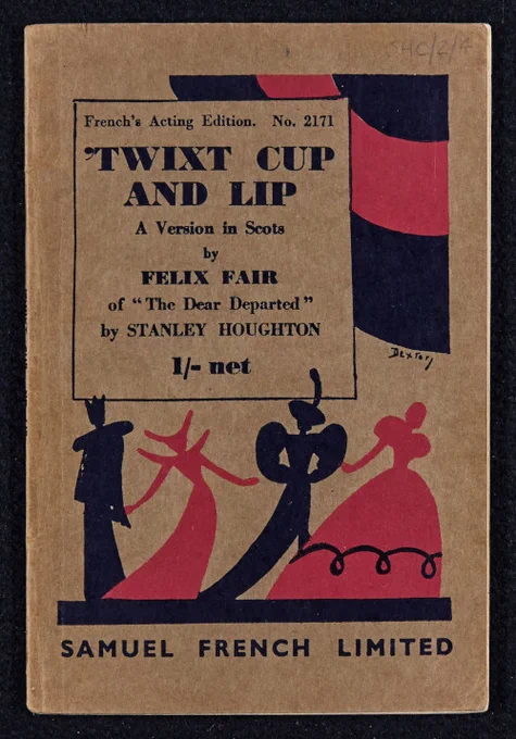 Photograph showing front cover of Twixt Cup and Lip.