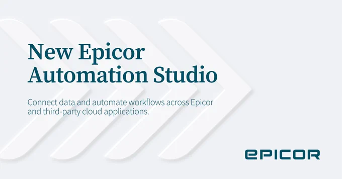 Epicor introduces Automation Studio, powered by Workato, that provides "citizen developers" a cloud platform for integration & workflow automation for manufacturers & distributors 