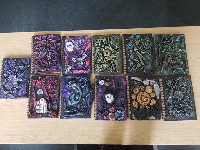 Learners from Exeter Street enjoyed a lovely morning out @BisHartlepool to join in DoCreative and produced some fantastic journals. 
 #creative #TransformingLives