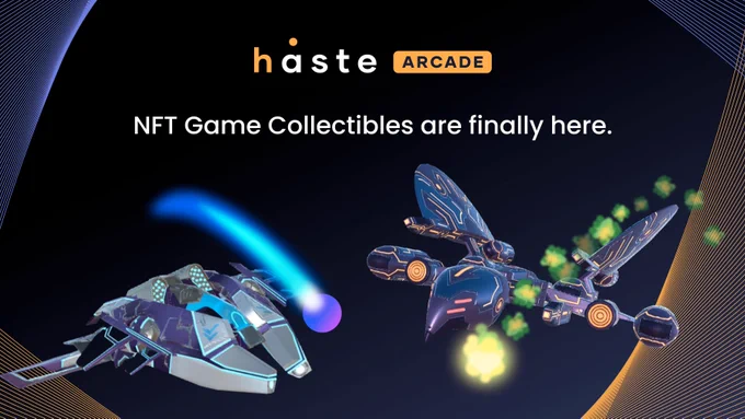 Haste Arcade NFT Game skins, themes, and collectibles powered by the original Bitcoin protocol.