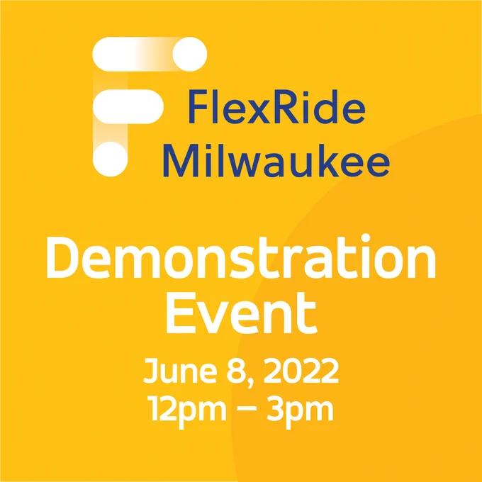 Demo Day at Employ Milwaukee June 8, 2022 from noon to 3 pm. Go to FlexrideMKE.com for more information.