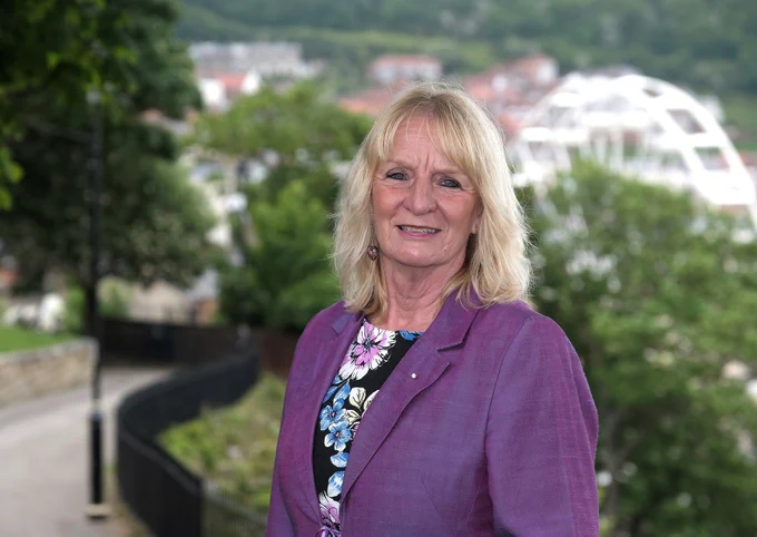 Picture of the Deputy Mayor of the borough of Scarborough.