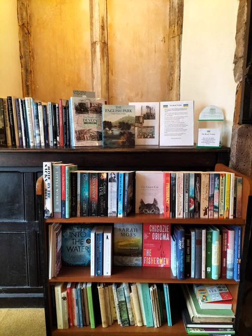 A second hand book trolley 