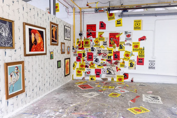 Artworks by Amelia Johnson, Falmouth University.