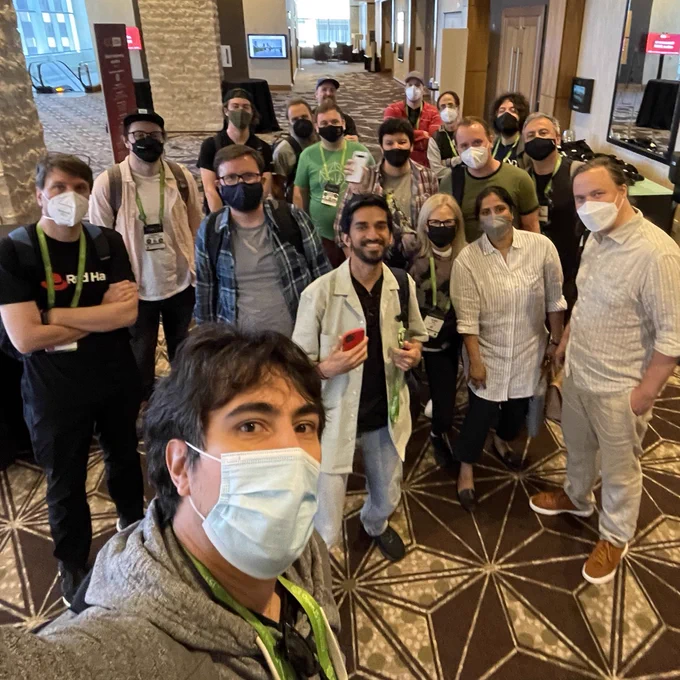picture of the last group of people around