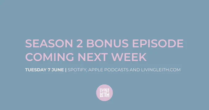 Text reads: season 2 bonus episode coming next week, Tuesday 7 june