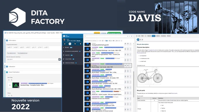 NEW RELEASE
DITA FACTORY 2022 "Davis"