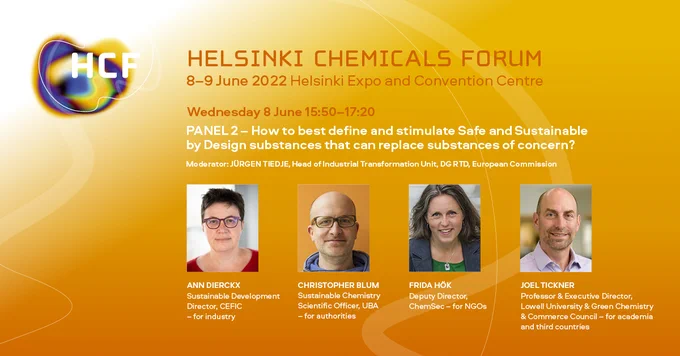 Helsinki Chemicals Forum panelists panel 2