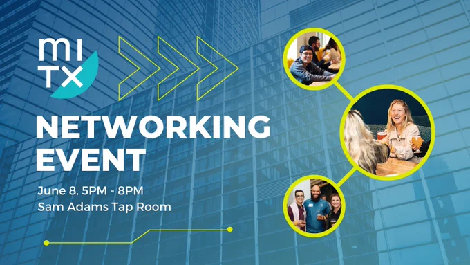MITX Networking Event, in person on Wednesday, June 8 from 5PM – 8PM at the Sam Adams Taproom in Boston. 