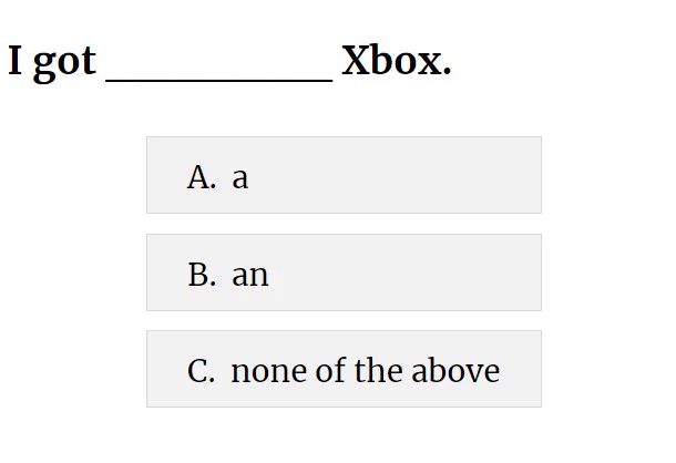 Which one is correct? #quiz