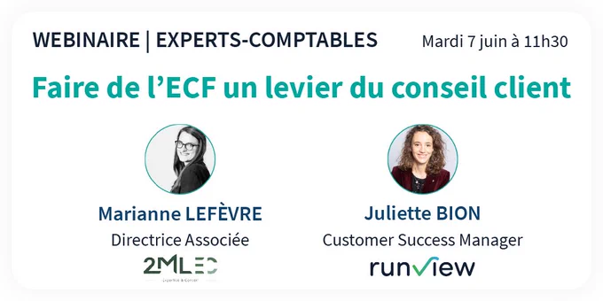Webinaire : Faire de l'ECF un levier du conseil client - Runview