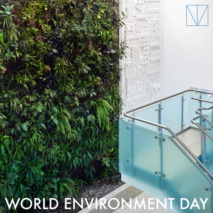 World Environment Day Moriyama Teshima Architects architecture sustainability energy efficiency building design green wall climate change carbon emissions reuse reduce recycle goals Nova Scotia Community College Toronto Ontario Canada materials innovation eco friendly