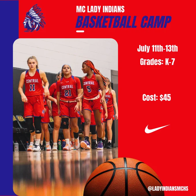 Girls Youth Basketball Camp for Grades K-7 