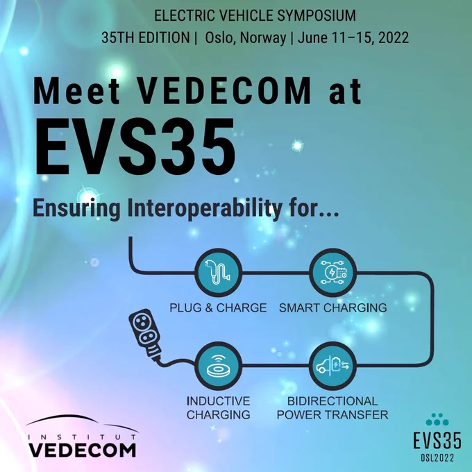 Ensuring interoperability for plug and charge, smart charging, indusctive charging, bidirectional power transfer
